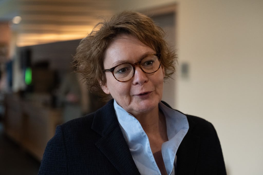 Daniela Behrens (SPD), Innenministerin von Niedersachsen, spricht.