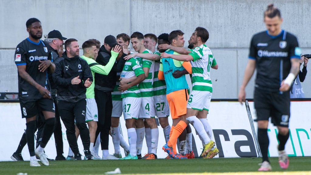 Fürth feiert, der FCM ist sichtlich bedient.