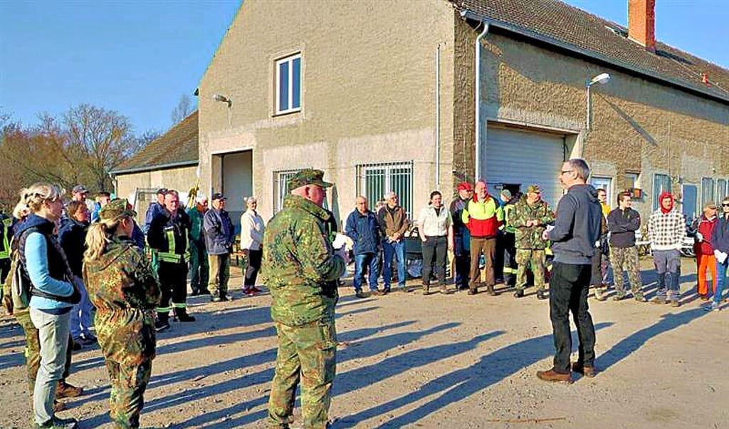 Auftakt für den Frühjahrsputz vor einem Jahr