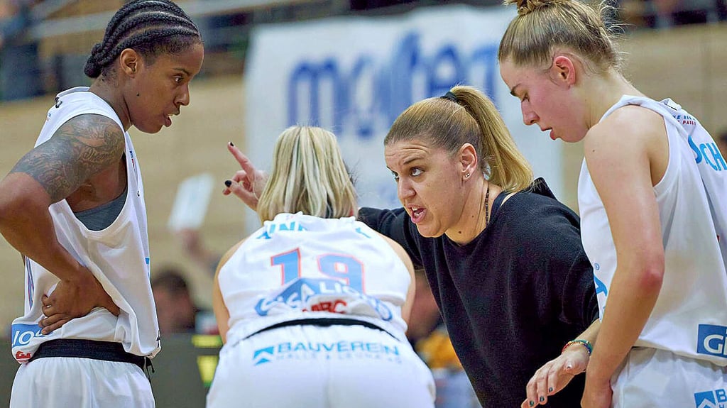 Katerina Hatzidaki (2.v.r.) brachte die Lions nicht voran.