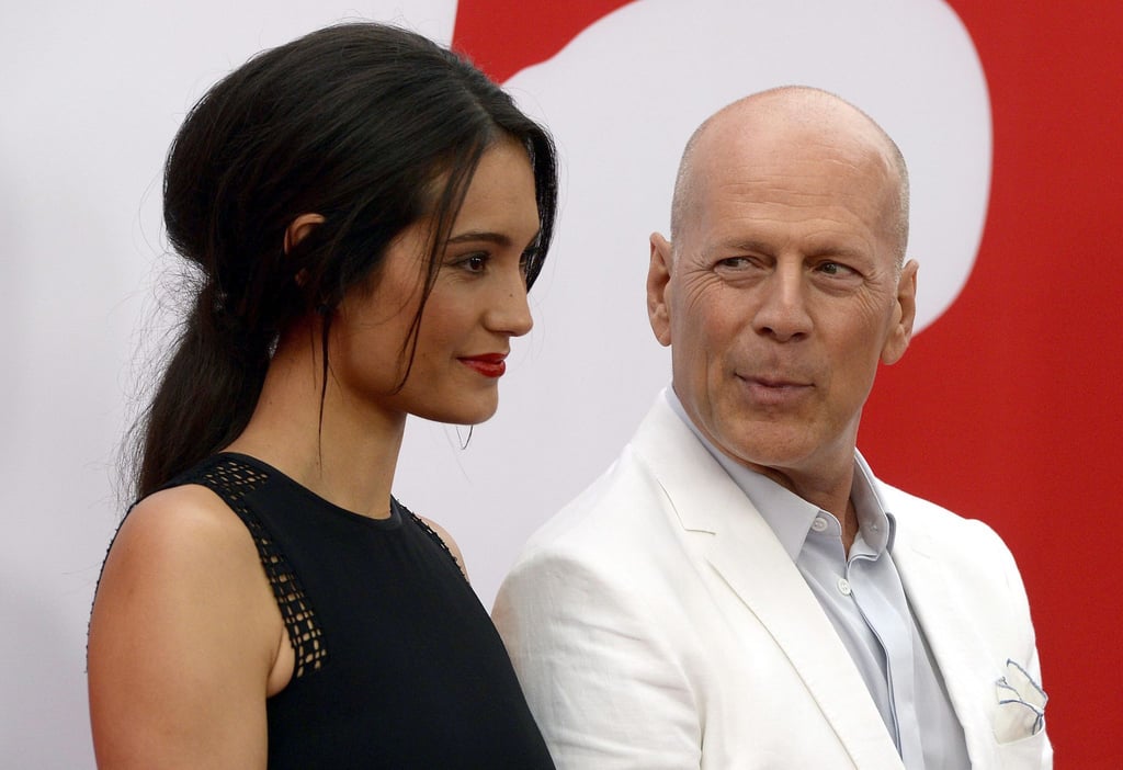 Bruce Willis und Emma Heming-Willis bei der Premiere des Films „Red 2“ 2013.