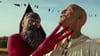 Samuel Finzi ist Statius (l), John Malkovich ist Seneca.