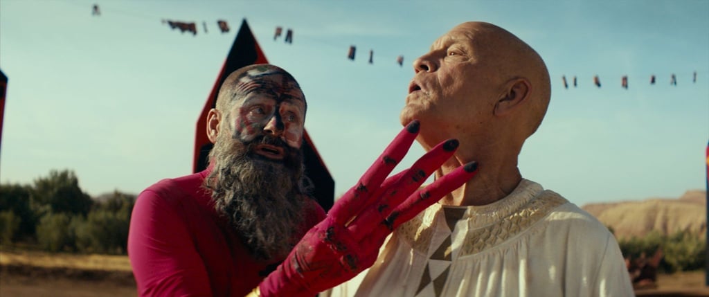 Samuel Finzi ist Statius (l), John Malkovich ist Seneca.