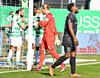 Verteidiger Daniel Heber (vorne) und Keeper Dominik Reimann waren am Sonnabend richtig bedient. Nach zwei Partien ohne Gegentor in Folge fing sich der 1. FC Magdeburg drei Treffer. 