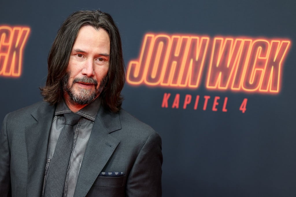 Keanu Reeves stellt „John Wick: Kapitel 4“ in Berlin vor.