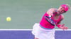 Laura Siegemund spielt einen Ball.