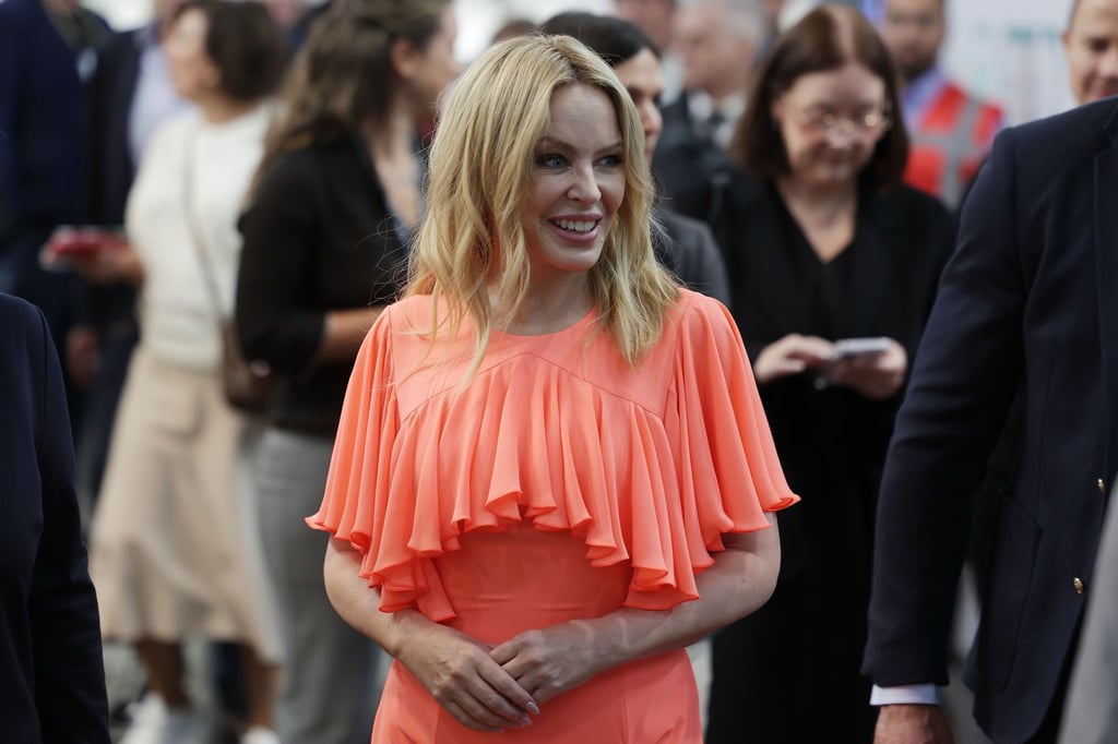 Kylie Minogue war im Museum.