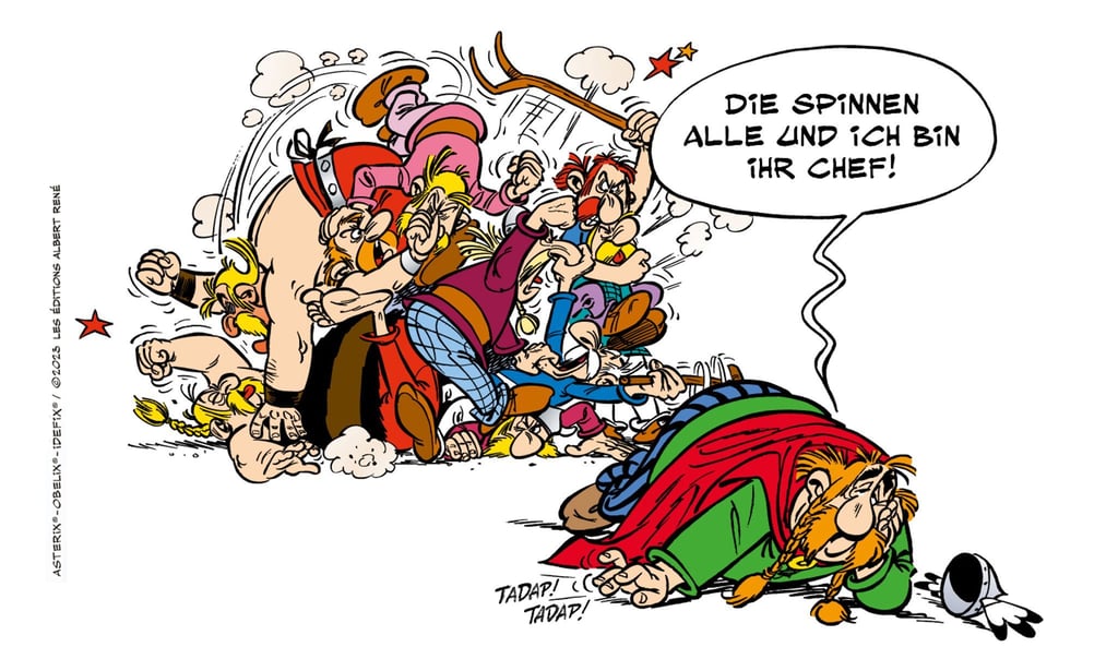 Das inzwischen 40. Asterix-Abenteuer soll Ende Oktober in Deutschland erscheinen.