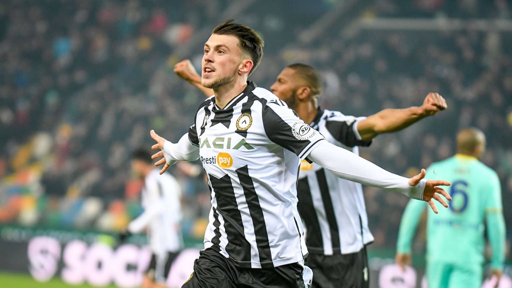 Erfolgreich bei Udine: Lazar Samardzic.