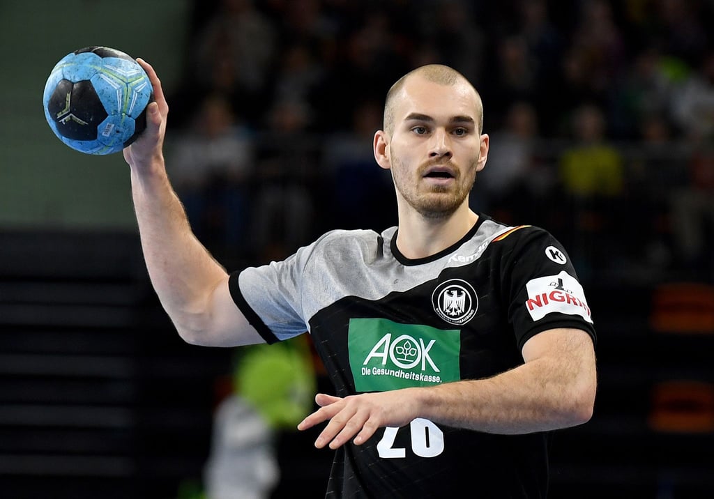 Deutschlands Maximilian Janke in Aktion.