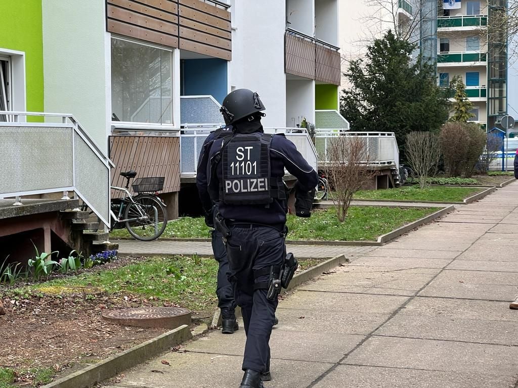 Im Magdeburger Stadtteil Neustädter Feld ereignete sich ein Polizeieinsatz.