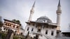 Blick auf die Sehitlik-Moschee in Berlin-Neukölln.
