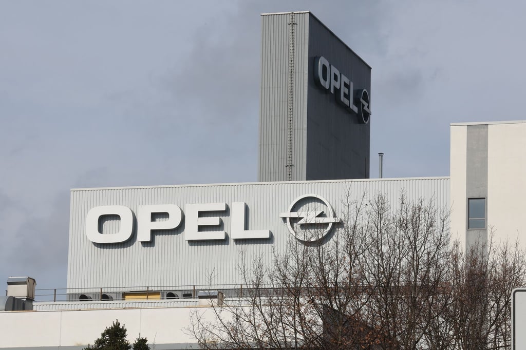Das Opel Werk in Eisenach.