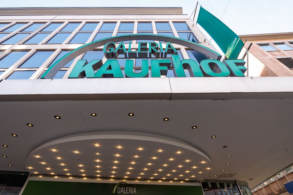 Eine ehemalige Galeria Kaufhof-Filiale in Nürnberg.