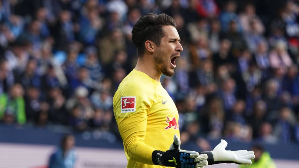 RB Leipzigs Schlussmann Janis Blaswich