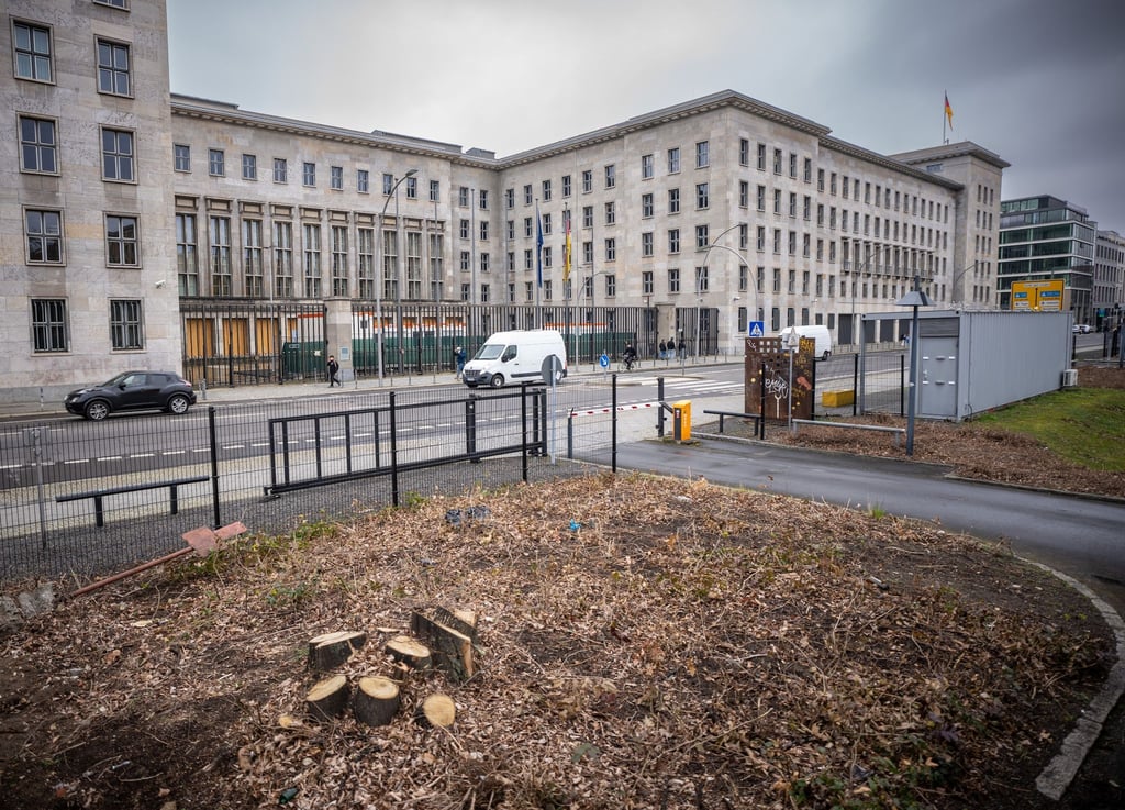 Die Freifläche gegenüber dem Bundesfinanzministerium an der Wilhelmstraße.