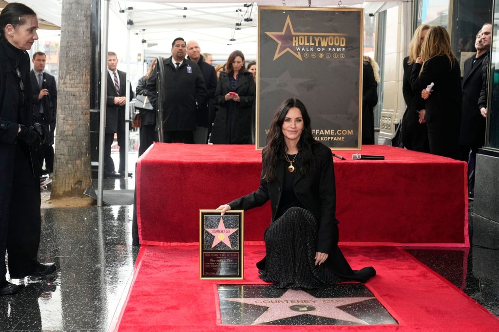Courteney Cox wurde Ende Februar mit einem Stern auf dem „Walk of Fame“ geehrt.