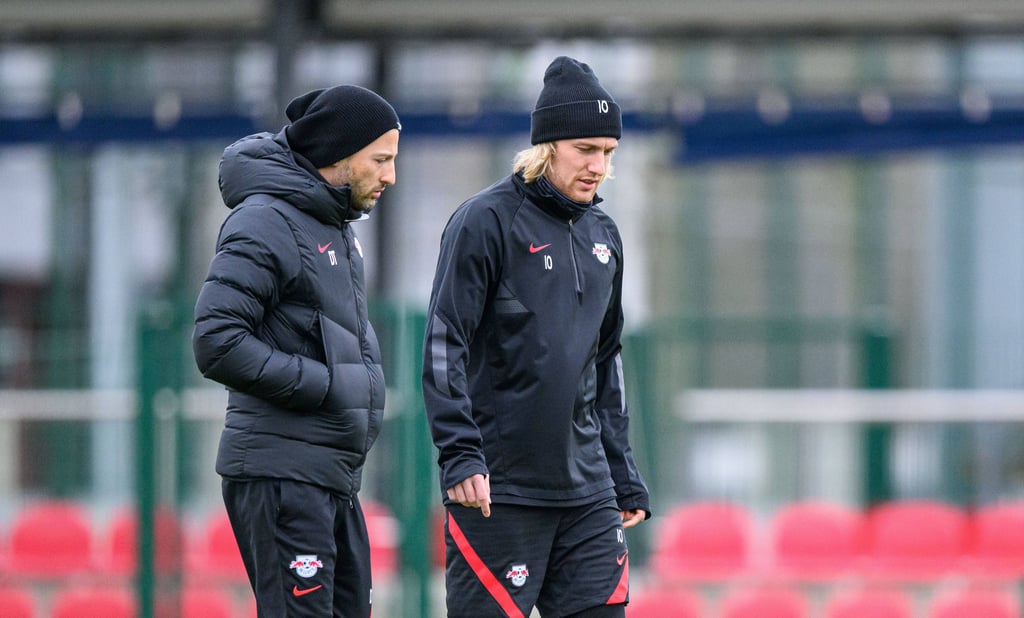 Hatten nicht immer das beste Verhältnis zueinander: Emil Forsberg und Ex-Coach Domenico Tedesco
