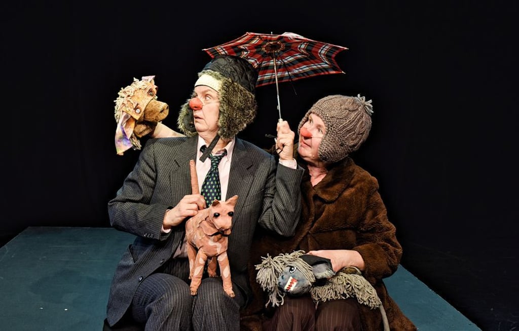 Das Stück "Wuff" läuft im Puppentheater Magdeburg. 