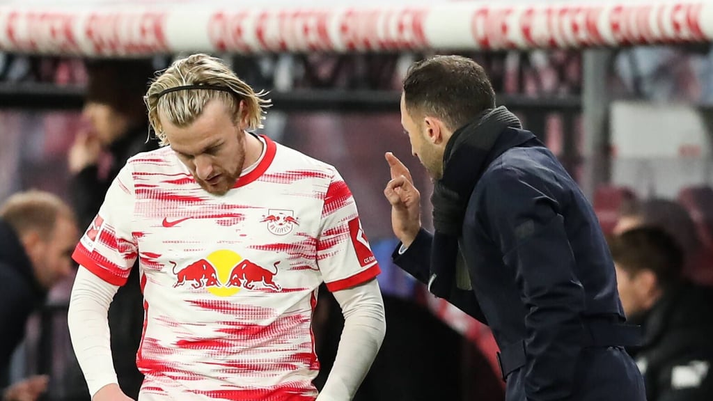 Hatten nicht immer das beste Verhältnis zueinander: Emil Forsberg und Ex-Coach Domenico Tedesco
