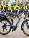 Eines der neuen E-Bikes der Polizei. Neun davon kommen nach MSH. 