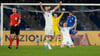 Englands Harry Kane jubelt über den Sieg gegen Italien.