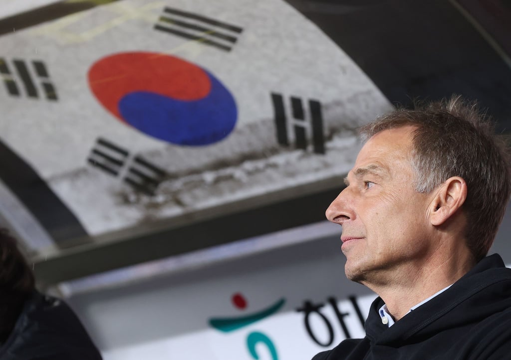 Kam bei seinem Debüt als Trainer von Südkorea nicht über ein 2:2 gegen Kolumbien hinaus: Jürgen Klinsmann.