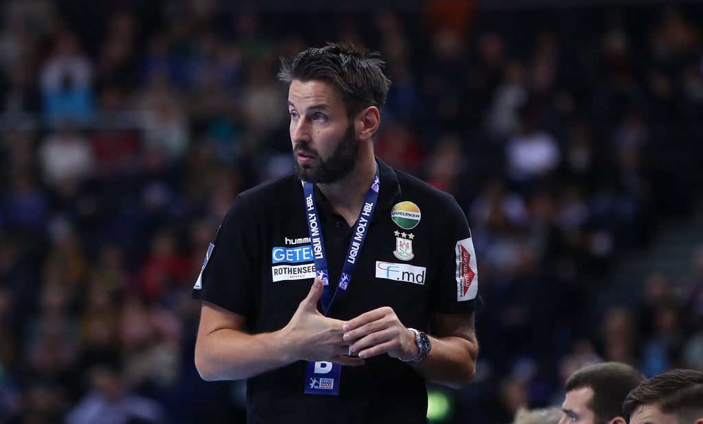 Seit 2015 Trainer des SC Magdeburg: Bennet Wiegert.