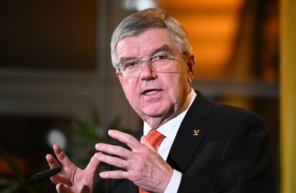 Der Präsident des Internationalen Olympischen Komitees: Thomas Bach.