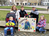 Familie Stachowiak war bei den Protesten gegen Schließungen im SRH-Klinikum Zeitz dabei.  