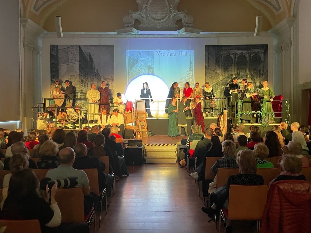Die Schüler boten in der Aula des Weißenfelser Goethegymnasiums eine grandiose Show.