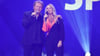 Sänger Howard Carpendale und Moderatorin Barbara Schöneberger konnten den Abend-Sieg im TV nicht einfahren.