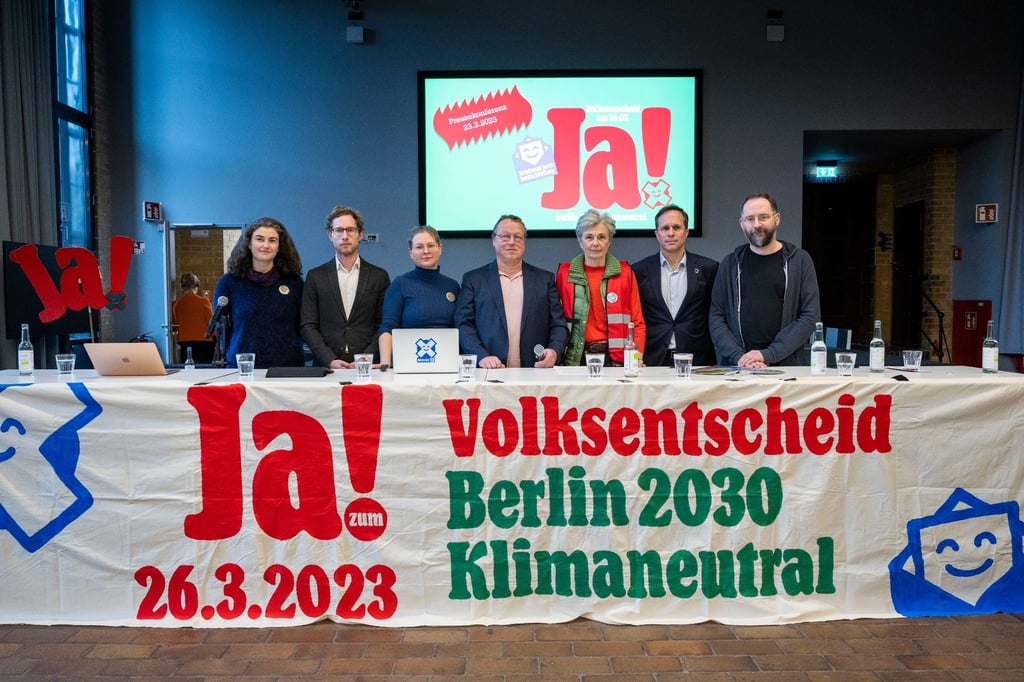 Bei einem Volksentscheid können Berlinerinnen und Berliner darüber abstimmen, ob die Hauptstadt bis 2030 klimaneutral werden soll.