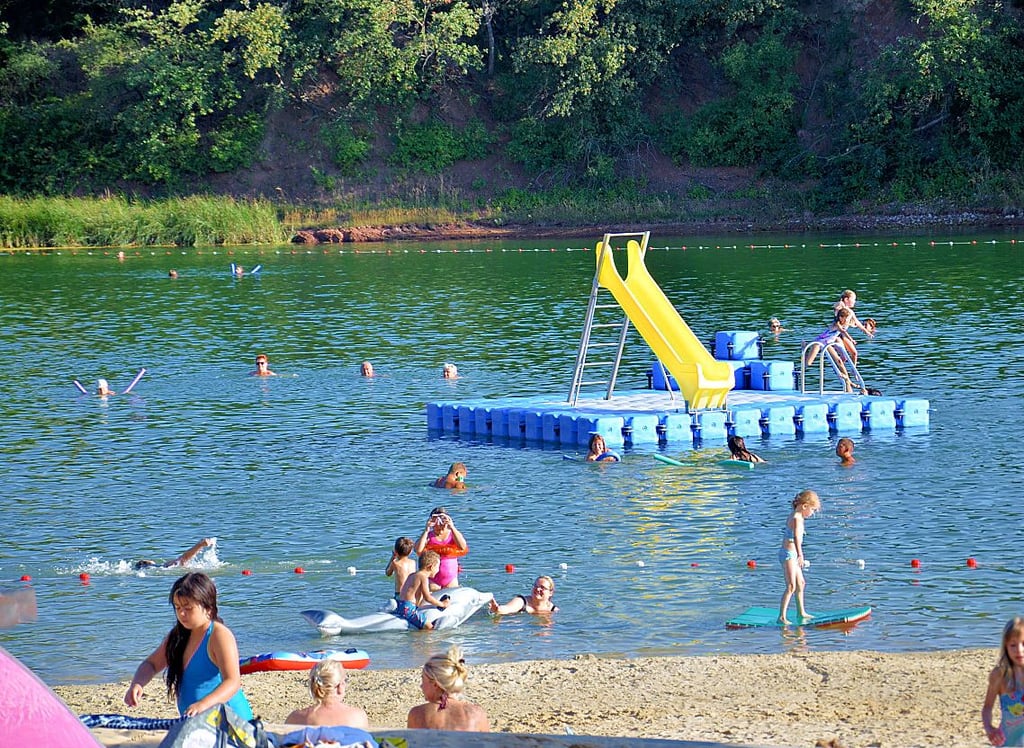 Mitte Mai beginnt die Badesaison. Auch am Albertinesee werden sich dann Badegäste tummeln.
