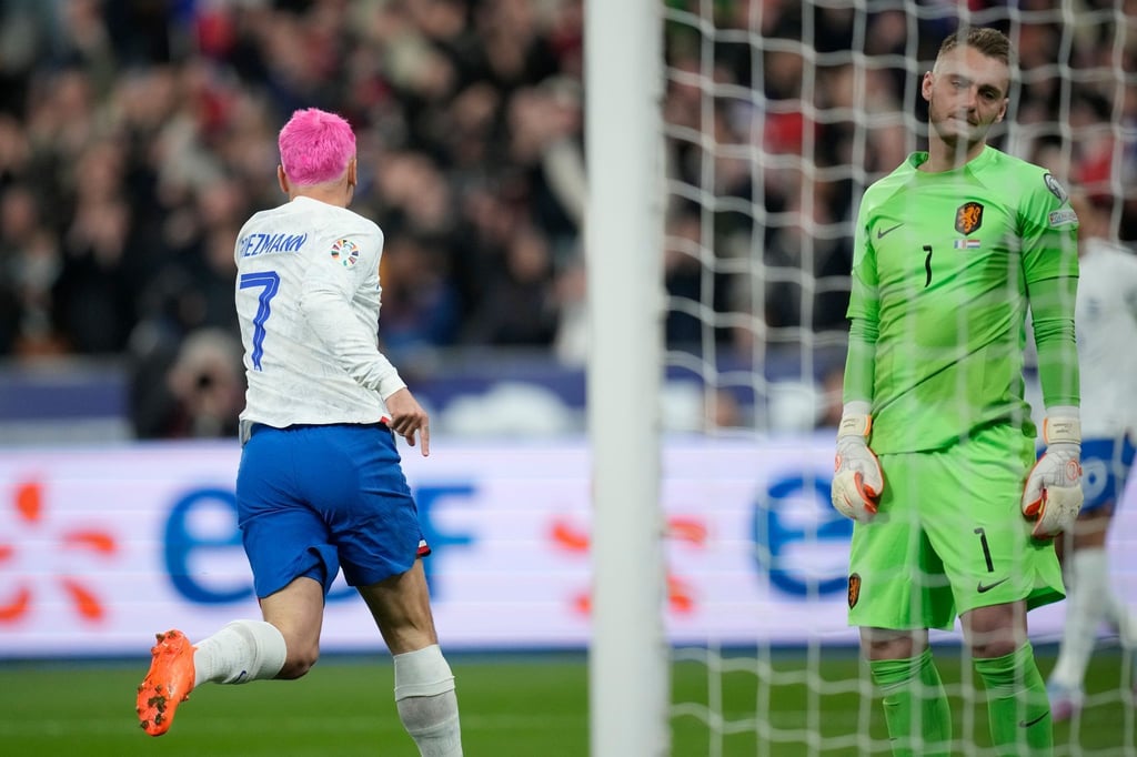 Antoine Griezmann brachte Vize-Weltmeister Frankreich gegen die Niederlande in Führung.