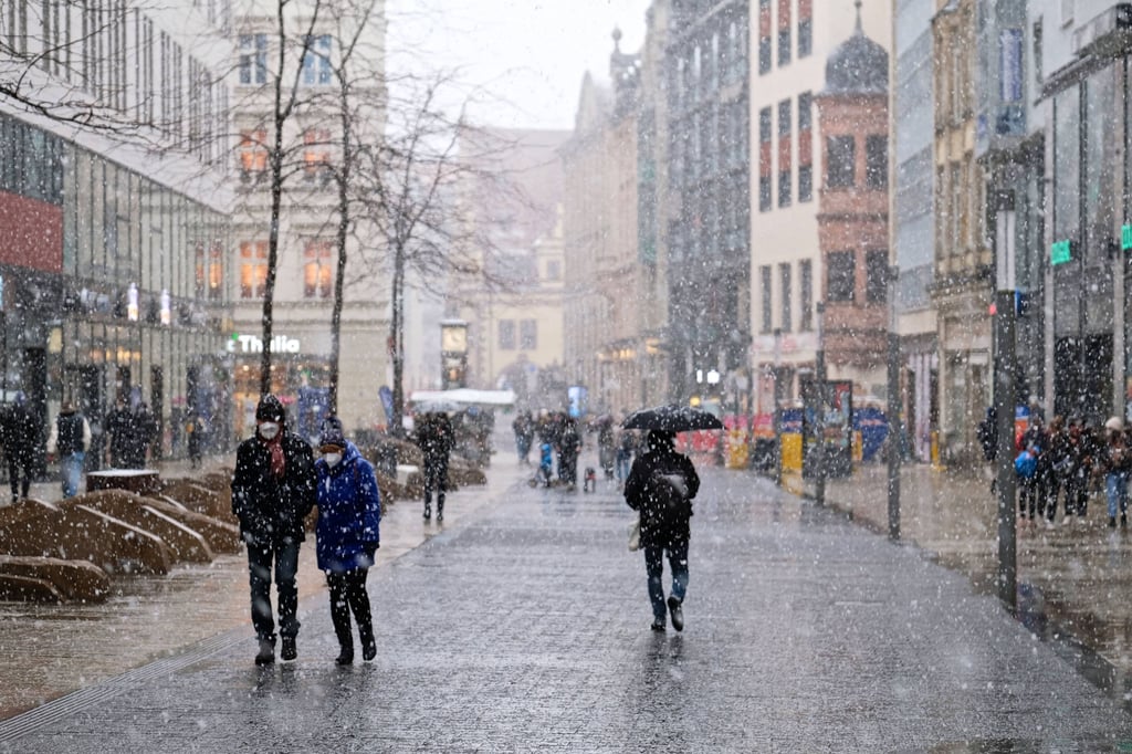 In Leipzig könnte es diese Woche noch einmal zu Schneeregen kommen.