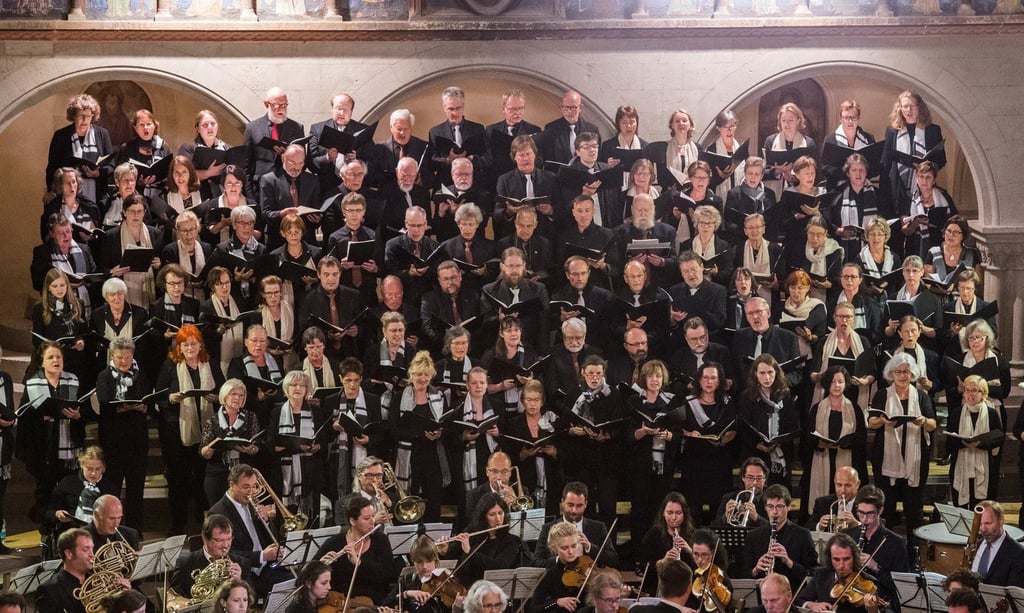 Die Naumburger Domkantorei - hier der Naumburger Domchor und der Domchor Meißen bei einem gemeinsamen Auftritt - blickt voraus auf ein ereignisreiches Jahr. Das Programm steht.