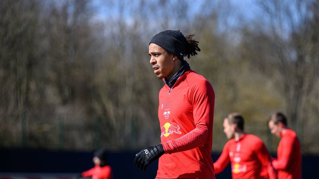 Musste das Training mit RB wegen Wadenproblemen vorzeitig beenden: Yussuf Poulsen