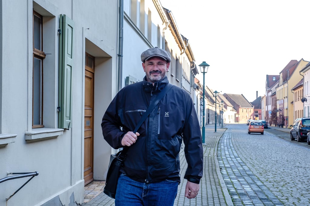 Guido Lehmann, hier bei einem früheren Treffen: Der Klimaschutzmanager von Oranienbaum-Wörlitz überarbeitet derzeit einen Bericht, welcher der Kommune einmal als Handlungsleitfaden für mehr Klimaschutz dienen soll.
