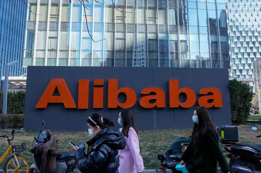 Die Büros des chinesischen E-Commerce-Unternehmens Alibaba in Peking.