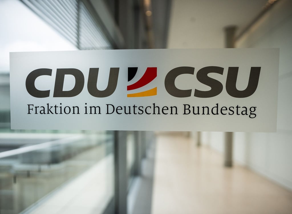 Das Logo der CDU/CSU-Fraktion im Deutschen Bundestag.