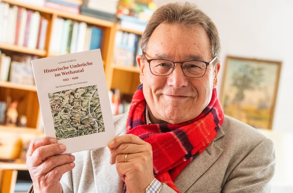 Lothar Mairich aus Wethau hat nach intensiven Forschungen das umfangreiche Buch „Historische Umbrüche im Wethautal 1933 - 1949“ vorgelegt.