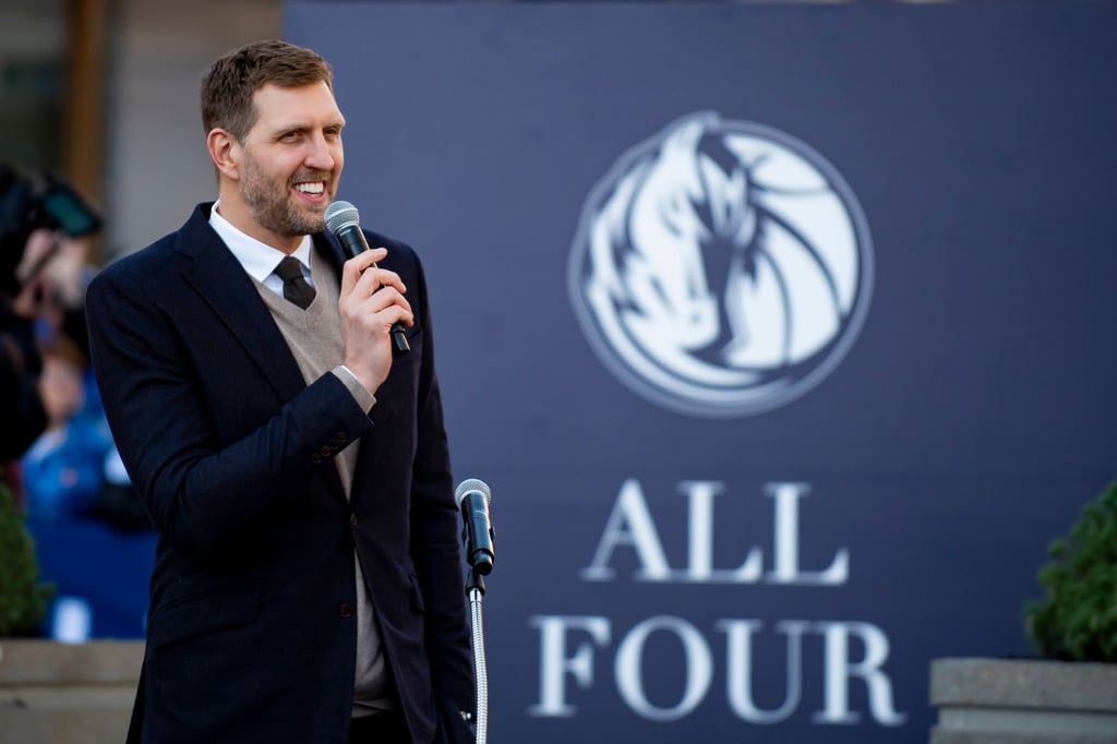 Winkt eine besondere Auszeichnung: Dirk Nowitzki.