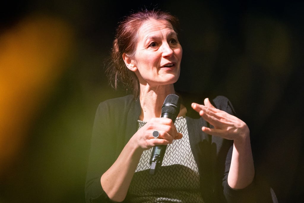 Miriam Staudte (Bündnis 90/Die Grünen), Landwirtschaftsministerin Niedersachsen, spricht.