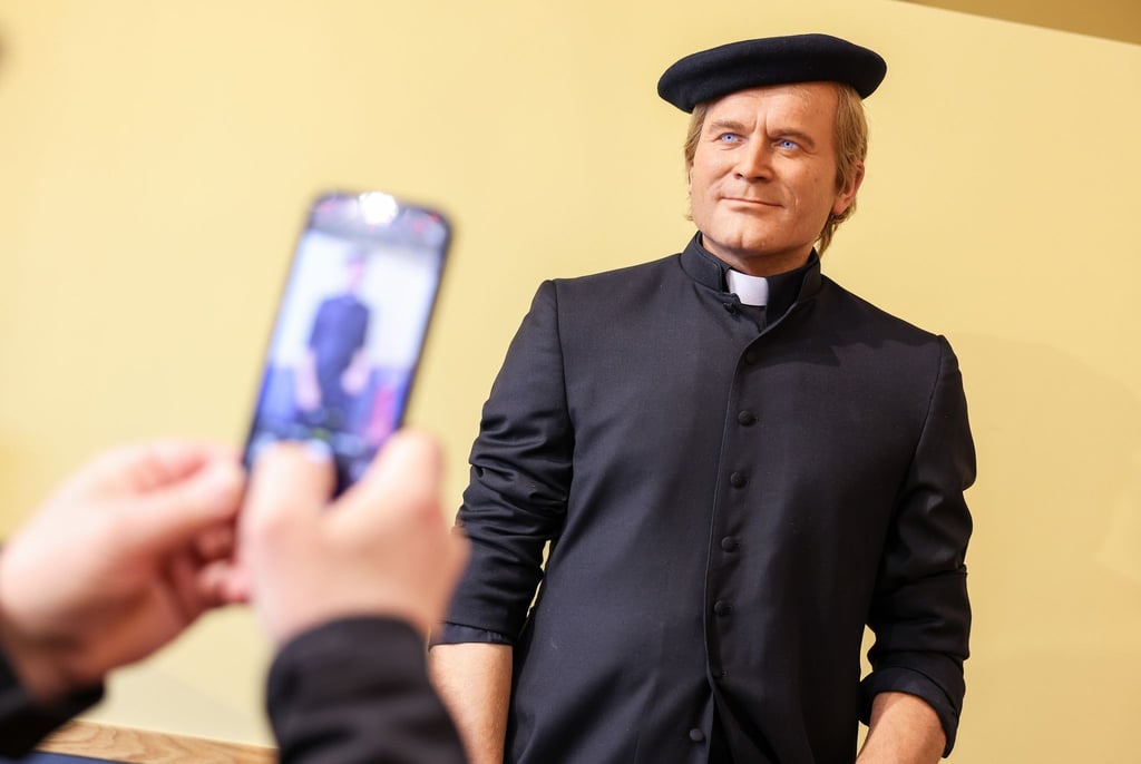 Zum 84. Geburtstag von Terence Hill präsentiert das Bud Spencer Museum in Berlin eine Figur des Schauspielers.