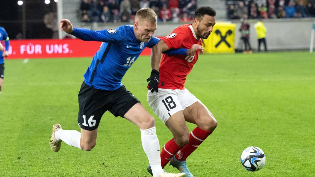 „Es gibt keine Prognose": Karim Onisiwo beim Länderspiel mit Österreich gegen Estland.