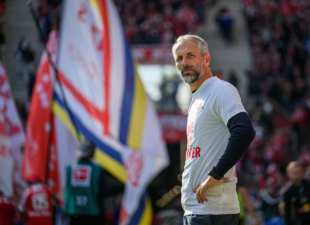 RB-Trainer Marco Rose war als Spieler u.a. Profi von Mainz 05