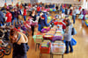 Im Saal des Veranstaltungshauses „Elsterland“, hier ein Bild von einer  früheren Veranstaltung,  steigt  die 32. Kinderkleider- und Spielzeugbörse. 