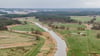 Die Schwarze Elster westlich von Jessen – zukünftig soll der Fluss wieder durch  die Doppelschleife Kienbergwasser geleitet werden.