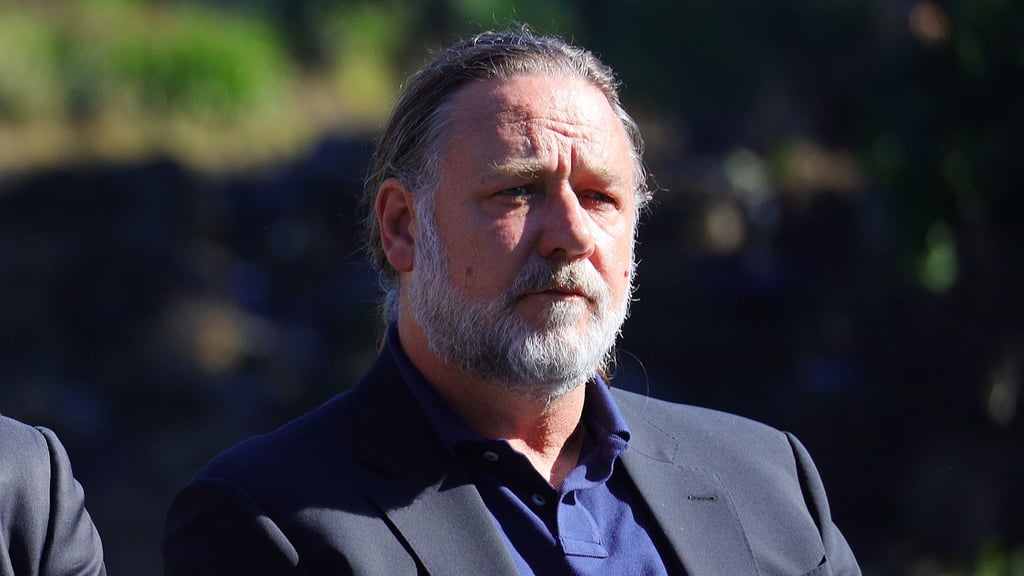 Der Schauspieler Russel Crowe trauert um seinen Hund.